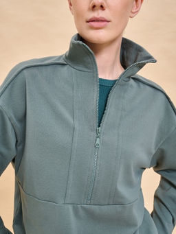 PELICAN, толстовка женская, Хаки  фото 2