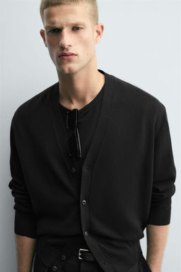 TEXTURED CARDIGAN - Zara фото 6