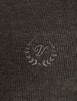 Лонгслив из премиального хлопка с эластаном - Vilatte фото 4