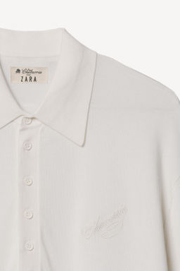 POLO PUNTO MEZCLA LYOCELL WILLY CHAVARRIA X ZARA / Crudo фото 5