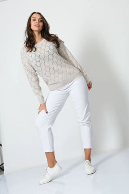 Джемпер М 3083/молочный