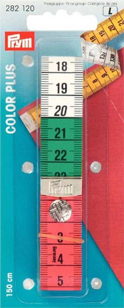 САНТИМЕТР COLOR PLUS С КНОПКОЙ 150 СМ PRYM