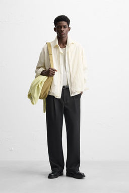TECHNICAL OVERSHIRT WITH ZIP
