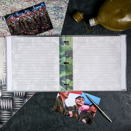 Дембельская книга на ленте ДМБ, 32 листа, 20 х 20 см - Семейные традиции фото 6