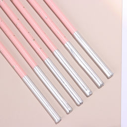 Набор свечей в торт, 6 штук Исполнение желаний, 15 см, розовый - Страна карнавалия фото 5