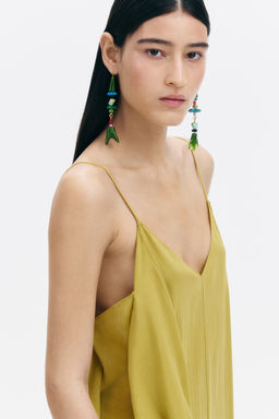 Vestido crep? drapeado - H&m фото 3