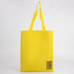 Сумка шопер Peace, желтая