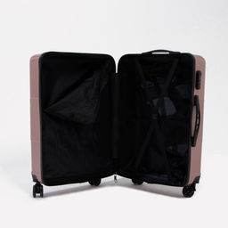 Чемодан малый 24 кодовый замок, цвет розовый - Simaland фото 9