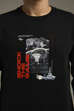 Свитшот Черный - Anta фото 4