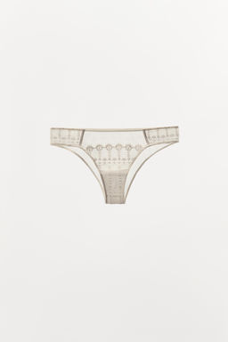 GUIPURE BRIEFS - Zara фото 5