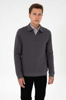 Erkek Gri Sweatshirt - U.s. polo assn фото 3