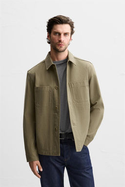 OVERSHIRT WITH POCKETS - Zara фото 2