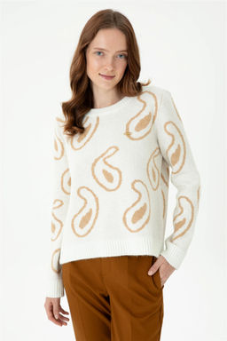 U. S. Polo Assn Женский кремовый свитер - U.s. polo assn фото 3