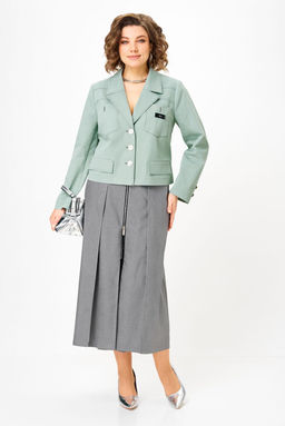 Костюм Aira Style 24139 серо-зеленый