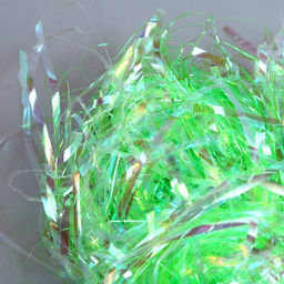 Набор для творчества и декора «Перья белые + наполнитель», зеленый