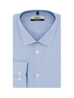 Сорочка мужская длинный рукав GREG 211/237/145/ZVN/1p STRETCH_GB  фото 3