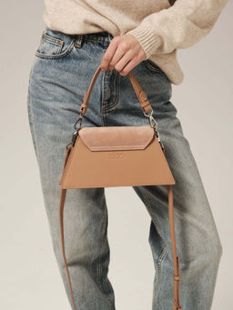 Сумка Lips DBR 30742 бежевая нуга  фото 7