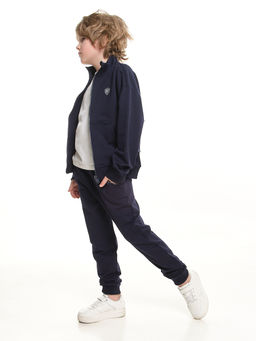 Спортивный костюм для мальчика подростка 22-7575 синий