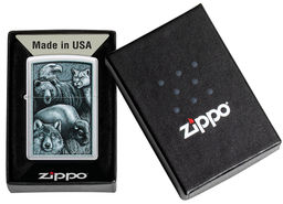 Зажигалка ZIPPO Королевство зверей | Animal Kingdom 46237  фото 6