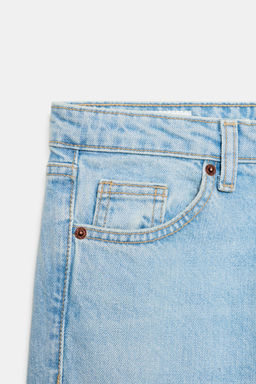 JEANS Z1975 MINI FLARE TIRO ALTO / Azul claro
