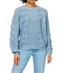 Пуловер, голубой - Linea tesini фото 5