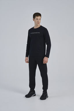 Брюки трикотажные Черный - Anta фото 2