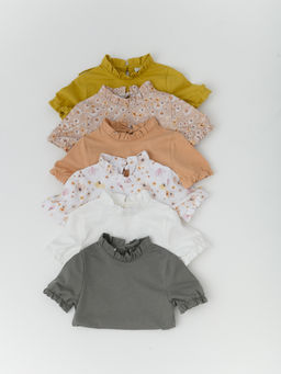 Футболка для девочки 2шт., сер/бел - Lesi kids фото 13