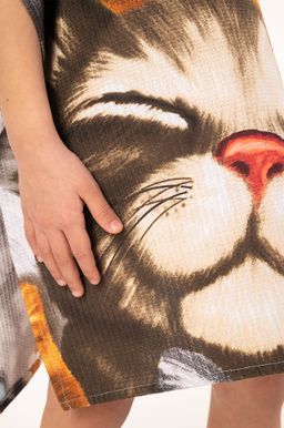 Халат-пончо детский вафельный Happy Fox Home  фото 18