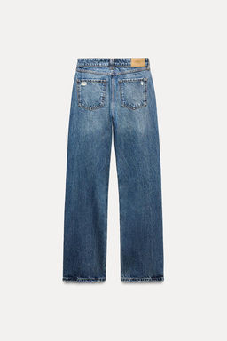 JEANS Z1975 STRAIGHT HIGH-WAIST FULL LENGTH - Zara фото 4