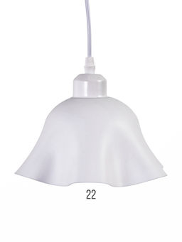 Светильник подвесной 3103/1, E27. 40 Вт, 22×100 см, белый