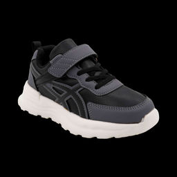 Кроссовки А863-3 черно серые