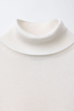 KNIT TURTLENECK JUMPER - Zara фото 3