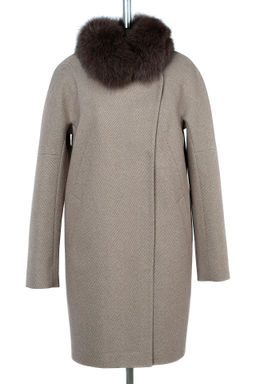 Мех натуральный (песец) Пальто утепленное Термофинн 100 г - El podio фото 7