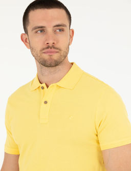 A__k Sar_ Slim Fit Polo Yaka Basic Ti__rt
