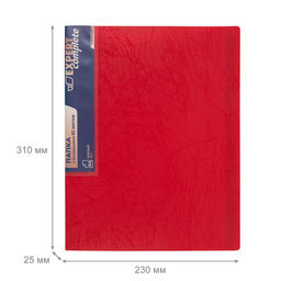 Expert Complete Premier Папка с вкладышами 60 л. A4 700 мкм 25 мм волокно 4 шт. красный new EC211830004