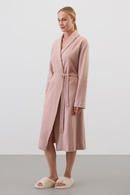 Е 50029/кофейный халат жен