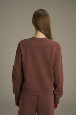 Свитшот утепленный Коричневый