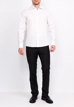 Сорочка мужская длинный рукав GREG 100/399/WHITE/ZV  фото 6