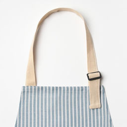 Фартук Доляна с карманом, цв.синий, 70*654см, 100% хл, рогожка  фото 2