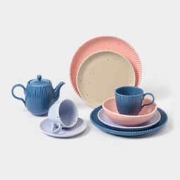 Кружка Доляна Коралл, 350 мл, фарфор, розовая  фото 7