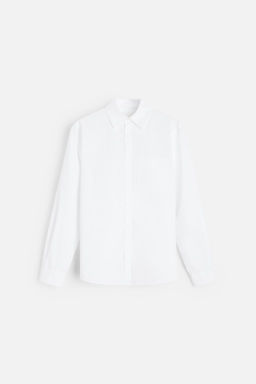 COTTON POPLIN SHIRT - Zara фото 14