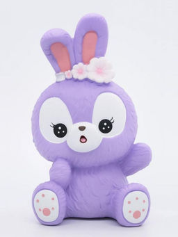 Копилка Surprised bunny, purple (20 см), пластик
