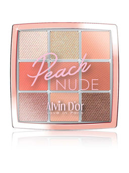 .Alvin Dor AES-9 Тени для век Peach NUDE 9 colors тон 1