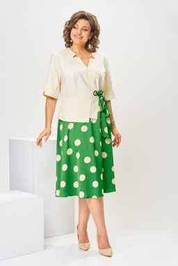 Платье Romanovich Style 1-2798 зеленый фото 3