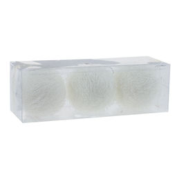 Набор из 3шт Украшение новогоднее "Шар", D 8 см, L23,5 W8 H8 см