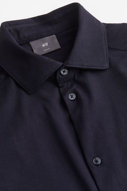 Camisa en algodon pima Slim Fit - H&m фото 5