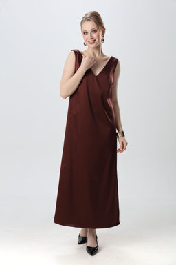 Платье NIKVA н1014-7 махагон  фото 3