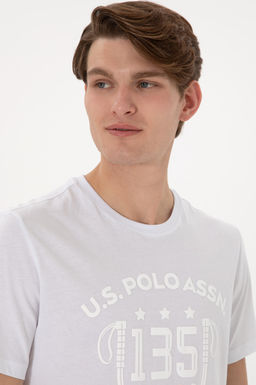 Erkek Beyaz Ti__rt Sepette S_rpriz _ndirim - U.s. polo assn фото 2