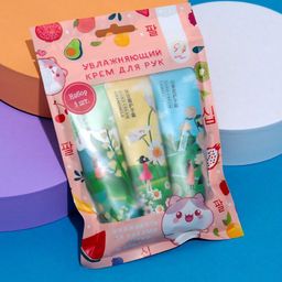 Крем для рук «Цитрусовая вечеринка», набор 3 шт.