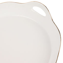 90016-134L Блюдо сервировочное для подачи керамика 30х28х5,5 LR (х10) - Mayer&boch фото 2